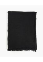 Piecera Algodón Gauze Negro