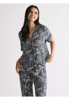 Pijama Camisero Palmeras