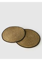 Set Individuales Seagrass Bordado Boho