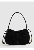 Cartera De Hombro Fake Suede Ajustable Woman