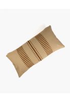 Cojín Algodón Costuras 30 X 60 Beige