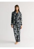 Set Pijama Tigres Azul Dreamy