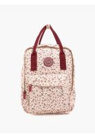 Mochila Canvas Flores