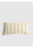 Cojín Funda Lavable Líneas Woman 30 x 60 cm Blanco