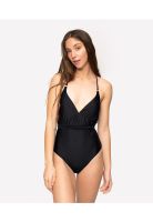 Traje De Baño Paradiso Amarras Negro