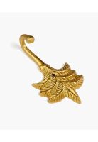 Perchero Boho Hoja Palmera Dorado