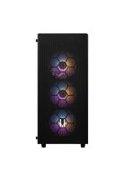 Gabinete BitFenix/ ​​Hades + Fuente de Poder 600W / 4 ventiladores/ Negro