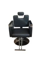 Sillón de Peluquería Elegant Black Reclinable