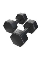 Par Mancuernas Hexagonales Caucho 5 Kg Boost Fitness