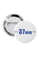 Pack de 100 chapitas metalicas 37mm