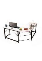 Escritorio en L para Oficina 150x115x75cm Chic Home Moderno y Amplio