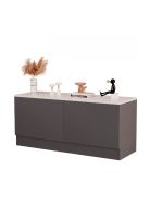 Rack TV 2 cajones 80x34x35cm Chic Home