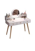 Tocador con 3 cajones y espejo 100cm Chic Home