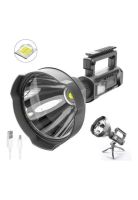 Foco Linterna Led Largo Alcance 600 Metros Usb Trípode Led