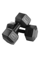 Par Mancuernas Hexagonales Caucho 10 Kg Boost Fitness
