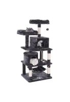 Rascador Gatos Tipo Torre 170cm + Hamaca Arbol Terciopelo