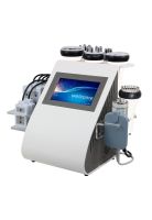 Maquina cavitación 80K   9 en 1 + lipoláser + electroestimulación + Rf + Vacuum
