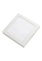 Pack 10 Foco Panel Plafón Led 18w Sobrepuesto Cuadrado Frio