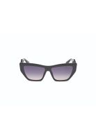Lentes de Sol Negro Brillante Degradé Guess GU0011101B