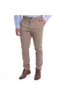 Pantalón Chino Spandex Beige Medio