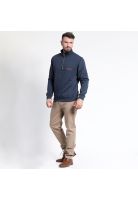 POLERÓN MEDIO CIERRE ESTAMPADO TEXTURADO