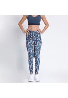 Calza Mujer Cierre Larga Print