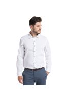 Camisa Jacquard Santillana Hombre Manga Larga