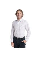 Camisa Oxford Hombre State Island Algodón Manga Larga Slim Fit