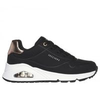 Zapatilla Niña Uno Gen1 Shimmer Away Negro Skechers