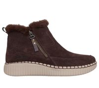 Botines Mujer Wilshire Blvd Fresh Zip Café oscuro Skechers