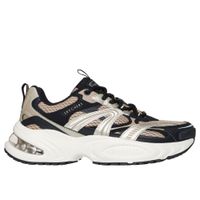 Zapatilla Mujer Uno Ryze Beige BK Skechers