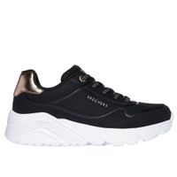 Zapatillas Niña Uno Lite Metallic Mode Negro Skechers