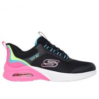 Zapatilla Niña Microspec Max Color Trifect Negro Skechers