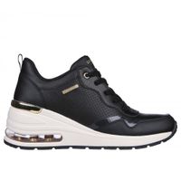 Zapatilla Mujer Million Air Hotter Air Negro Skechers