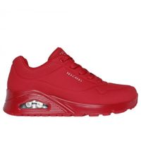 Zapatillas Mujer Uno Stand On Air Rojo Skechers