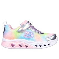 Zapatillas Niña Flutter H Lights Simply Love Gris Skechers