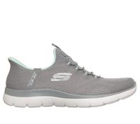 Zapatillas Mujer Slip-ins Summits Dream Chaser Gris Skechers