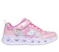 Zapatillas Niña Heart Lights Boogie Love Rosado Skechers