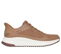 Zapatillas Hombre Slip-ins Bobs Squad 4 Café Skechers