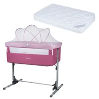 Cuna Colecho Next2Us Pink + Colchón