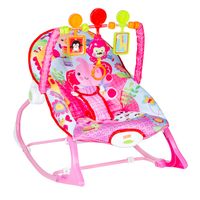 Silla Nido Mecedora Rocker Elephant Pink