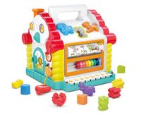 Juguete de Encaje Montessori Casita de Actividades Infantil