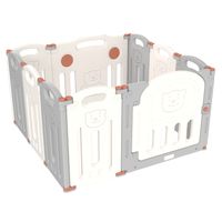 Corral Didáctico de Juegos Plegable Teddy Grey
