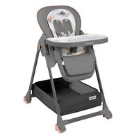 Silla De Comer Mealtime Grey
