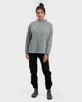 Poleron PullOver Gnodnut Mujer Light Green Gnomo