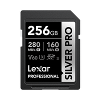 Tarjeta Lexar Professional SILVER PRO 256GB SDXC UHS-II Card