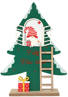 Mini Arbolito Navidad Para Escritorio Árbol Navideño 30*16 Verde