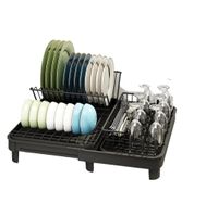 Secaplatos Escurridor Cocina Acero Inoxidable Plegable Loza