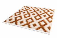 Alfombra Living Con Relieve 3d Antideslizante 180x200cm