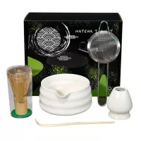 Juego De Té Matcha Japonés Set De Batidor Tazón Herramientas